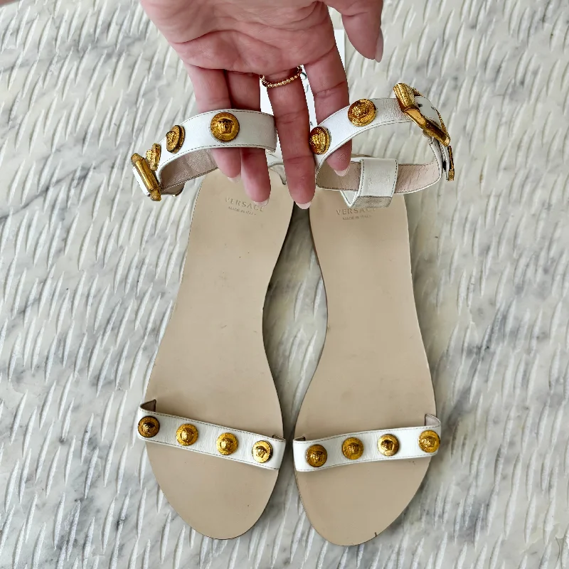 Versace Medusa Sandals Size 7