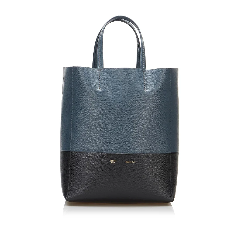 Celine Cabas Vertical Bicolor (SHG-RZtLnl)