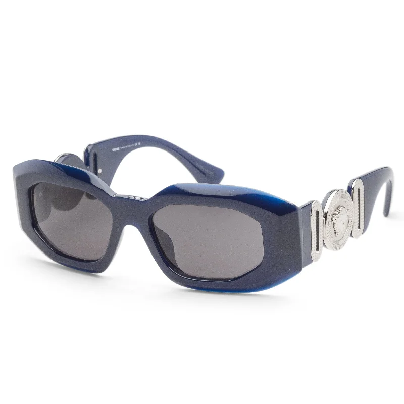 Versace Men's 54mm Transparent Blue Sunglasses VE4425U-512587-54