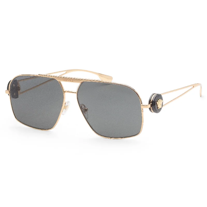 Versace Men's 62mm Gold Sunglasses VE2269-100287-62