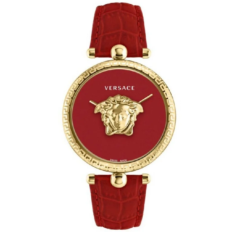 Versace Ladies Watch Palazzo Empire 39mm Red Gold VECO02622