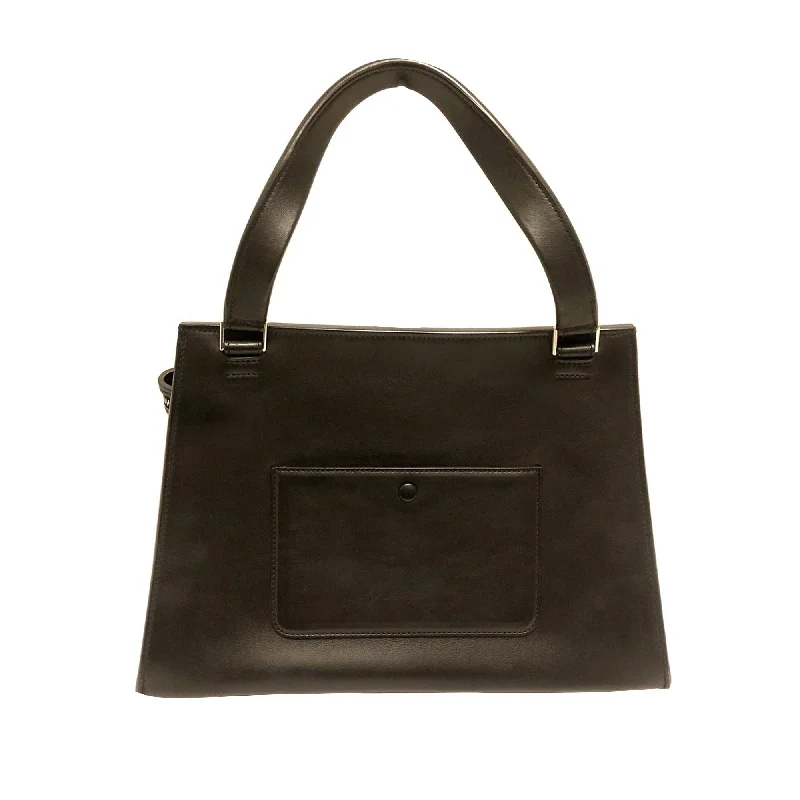 Celine Edge Bicolor Leather Handbag (SHG-VTZAGE)