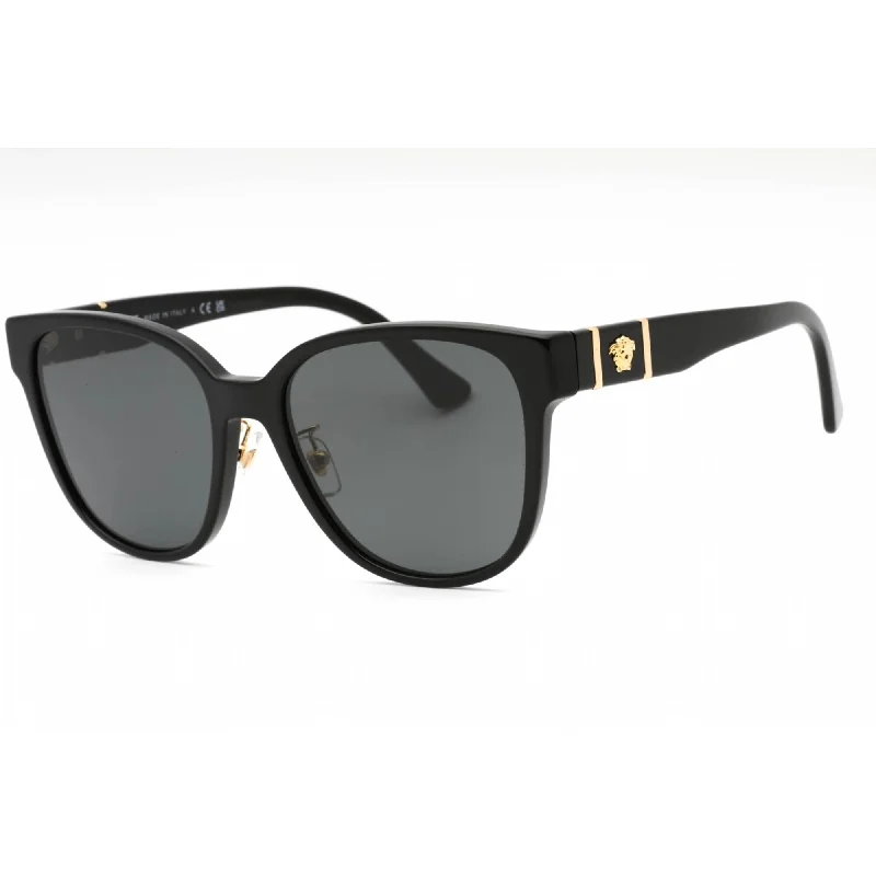 Versace Women's Sunglasses - Black Plastic Cat Eye Full Rim Frame | 0VE4460D GB1/87