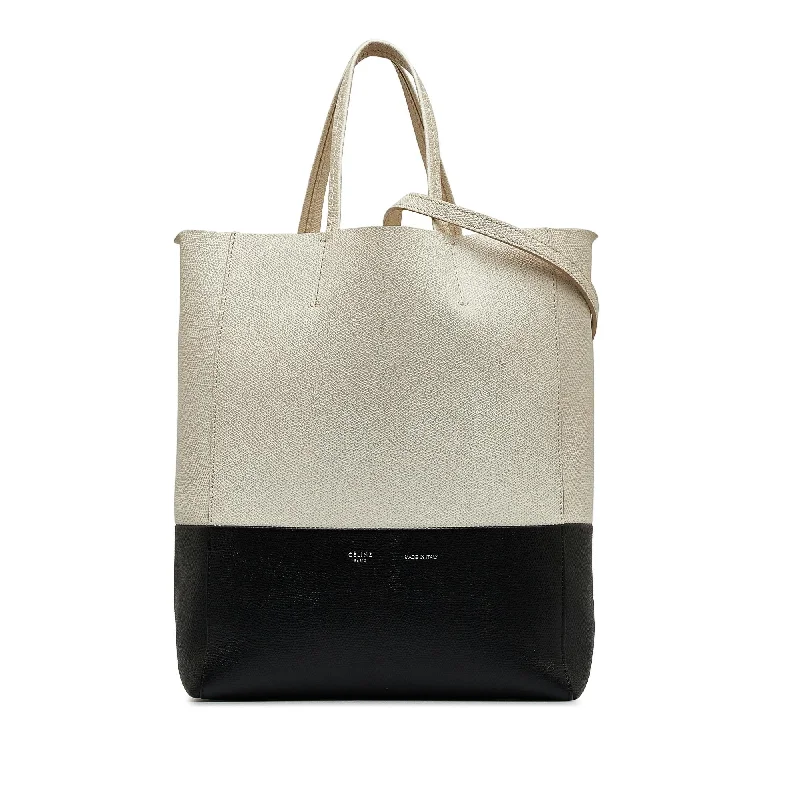 Celine Small Bicolor Vertical Cabas (SHG-UizND1)