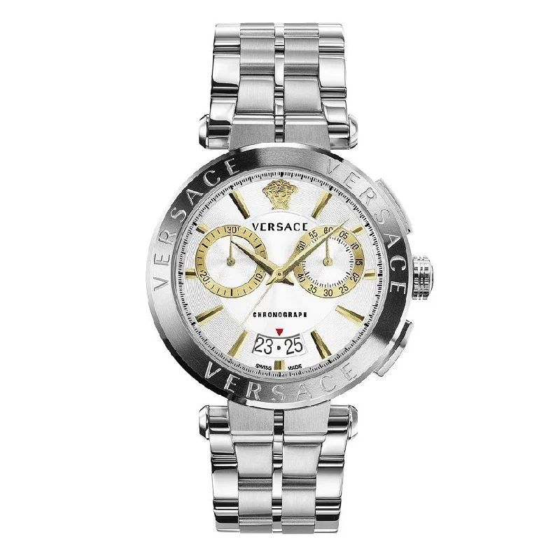 Versace Aion Chronograph Men's White Watch VE1D02323