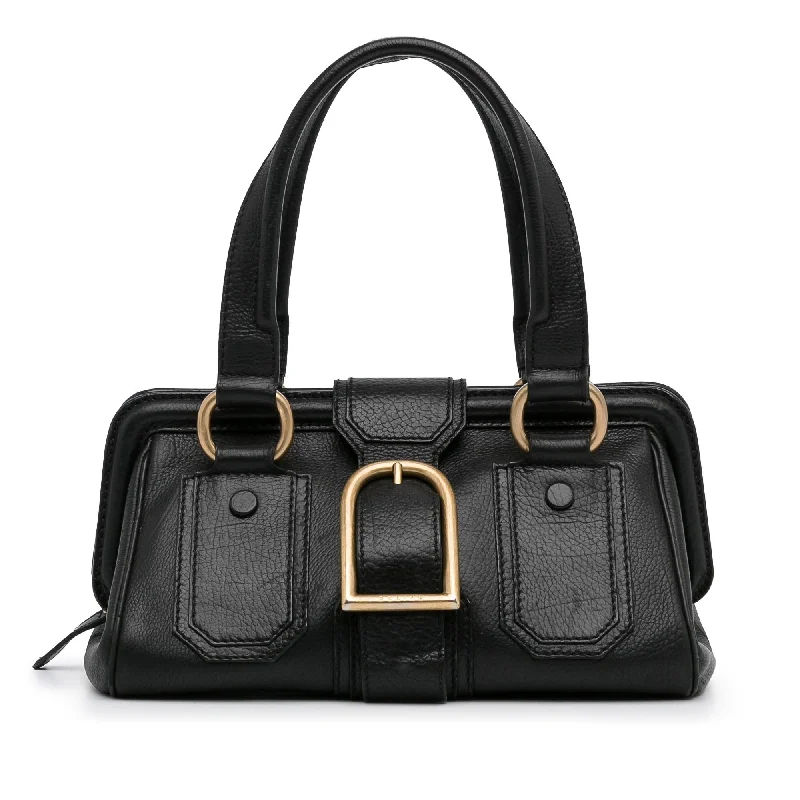 Celine Leather Handbag (SHG-vNTuaf)