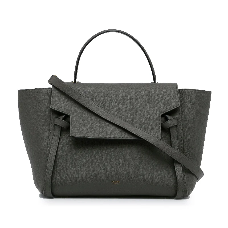 Celine Micro Belt Leather Satchel (SHG-7DgUbl)