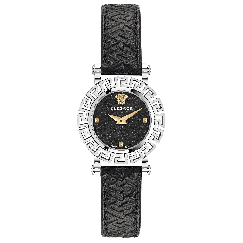 Versace Greca Glam Ladies Black Watch VE2Q00122