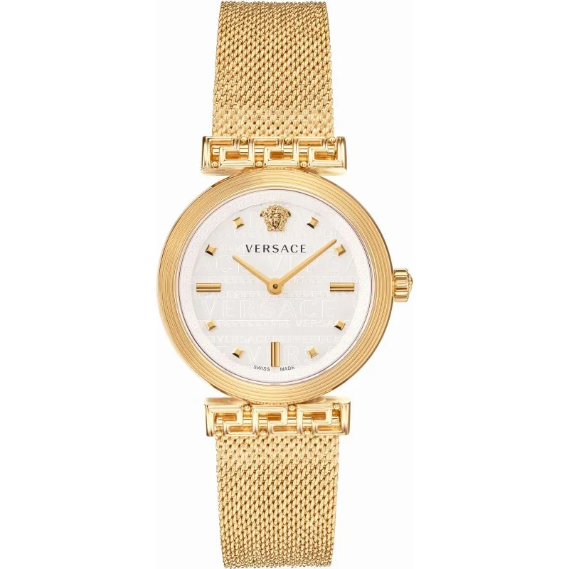 Versace Meander Ladies Gold Watch VELW00820