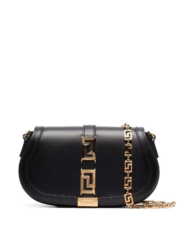 GRECA GODDESS LEATHER CROSSBODY BAG