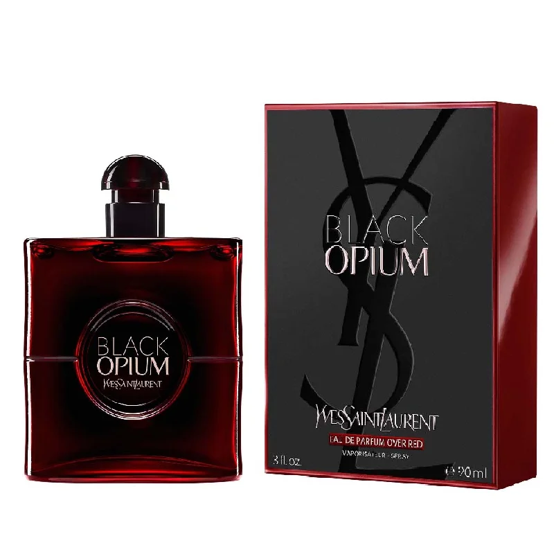 Yves Saint Laurent Black Opium Over Red Eau De Parfum For Women(Newly Launched 2024)