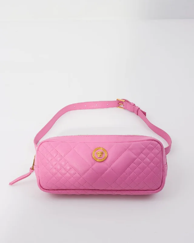 Versace Pink Medusa Tribute Belt Bag