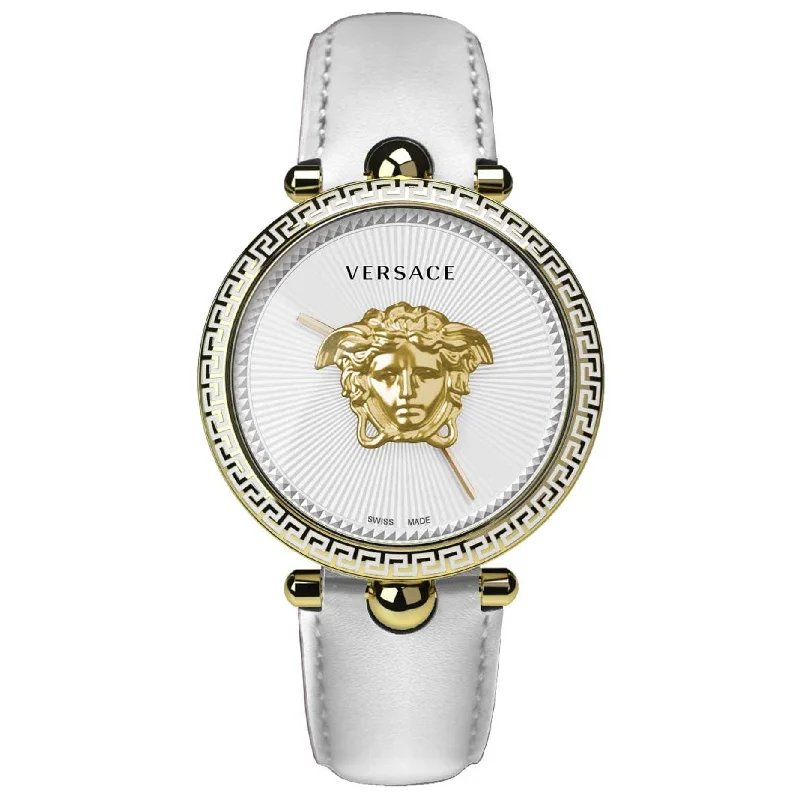 Versace Ladies Watch Palazzo Empire 39mm White Gold VECO02022