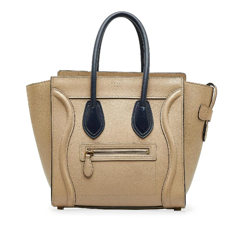 Celine Micro Luggage Tote Bicolor (SHG-x7hidE)