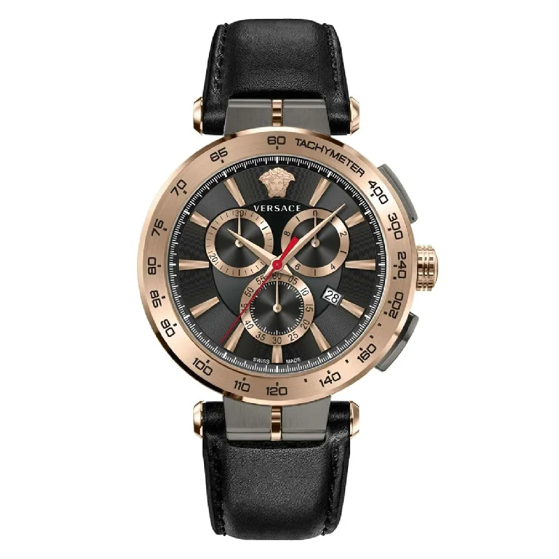 Versace Aion Chronograph Men's Black Watch VE6CA0323