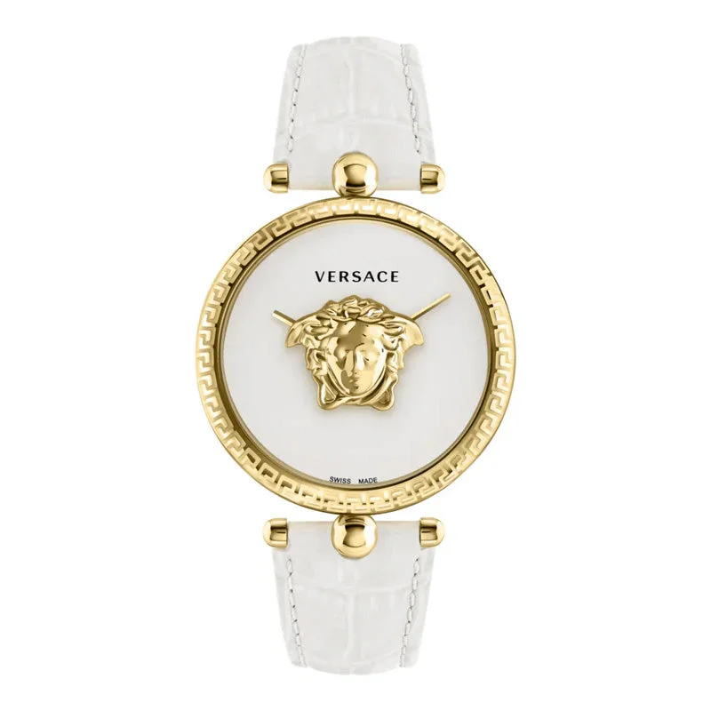 Versace Ladies Watch Palazzo Empire 39mm White Gold VECO02822