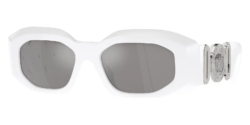 Versace Men's 54mm White Sunglasses VE4425U-314-6G-54