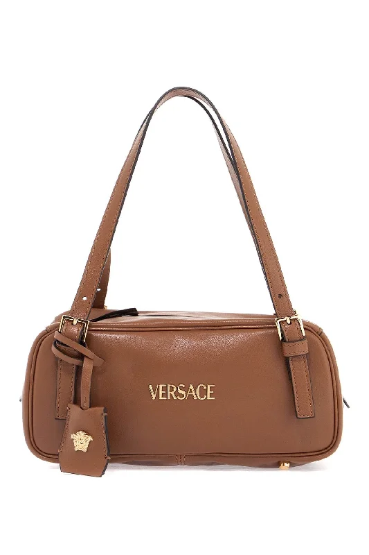 Versace Nappa Leather Bowling Bag