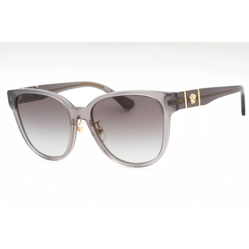 Versace Women's Sunglasses - Opal Grey Cat Eye Full Rim Frame | 0VE4460D 540611