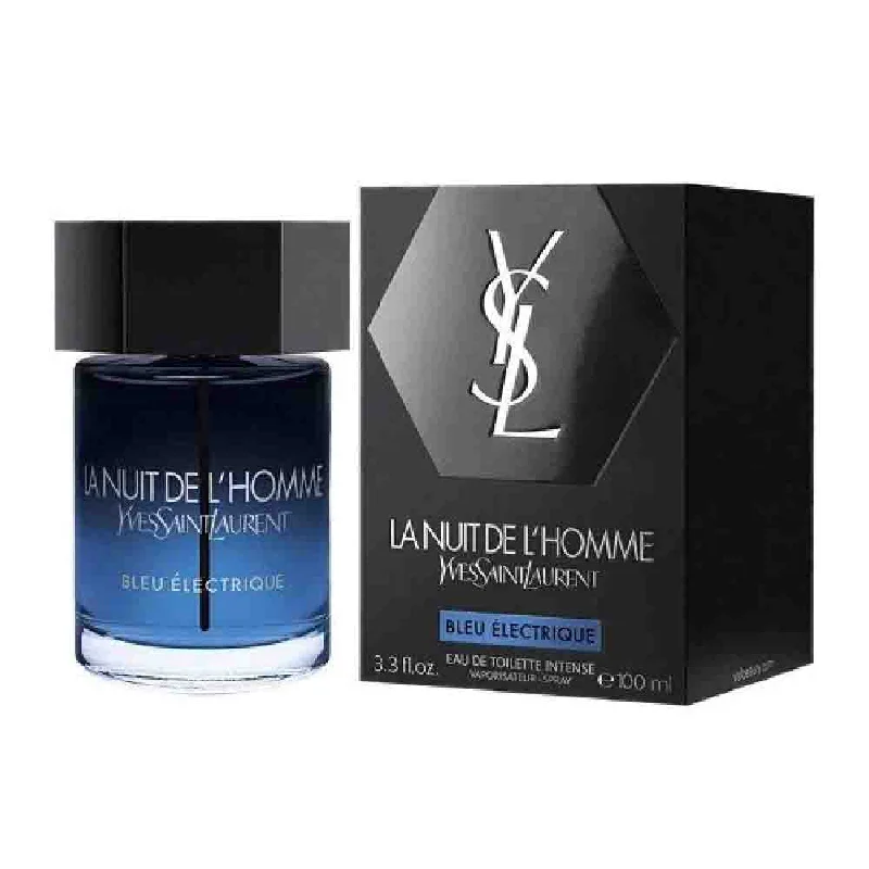 Yves Saint Laurent La Nuit De L'Homme Bleu Électrique Eau De Toilette Intense