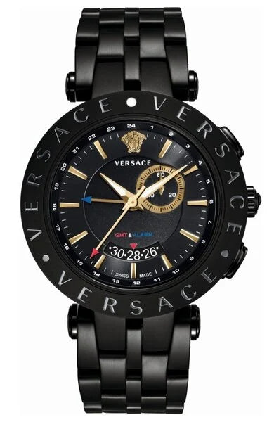 VERSACE 29G60D009S060 V-Race 46 mm Isa Movement Watch for Men