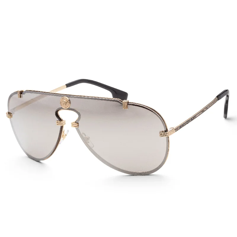 Versace Men's 43mm Gold Sunglasses VE2243-10026G