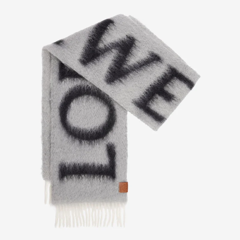 Loewe Wool And Mohair Scarf