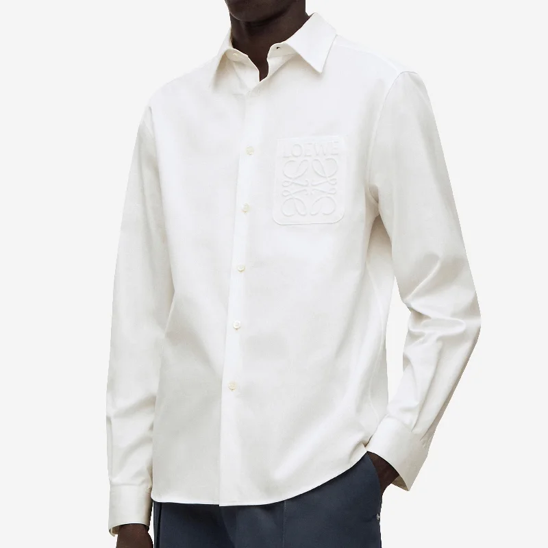 Loewe Debossed Anagram Shirt