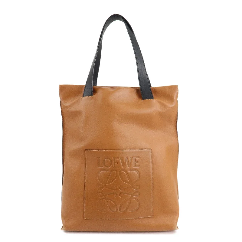 LOEWE Anagram Leather Bolso Shopper Tote Bag Shoulder Bag