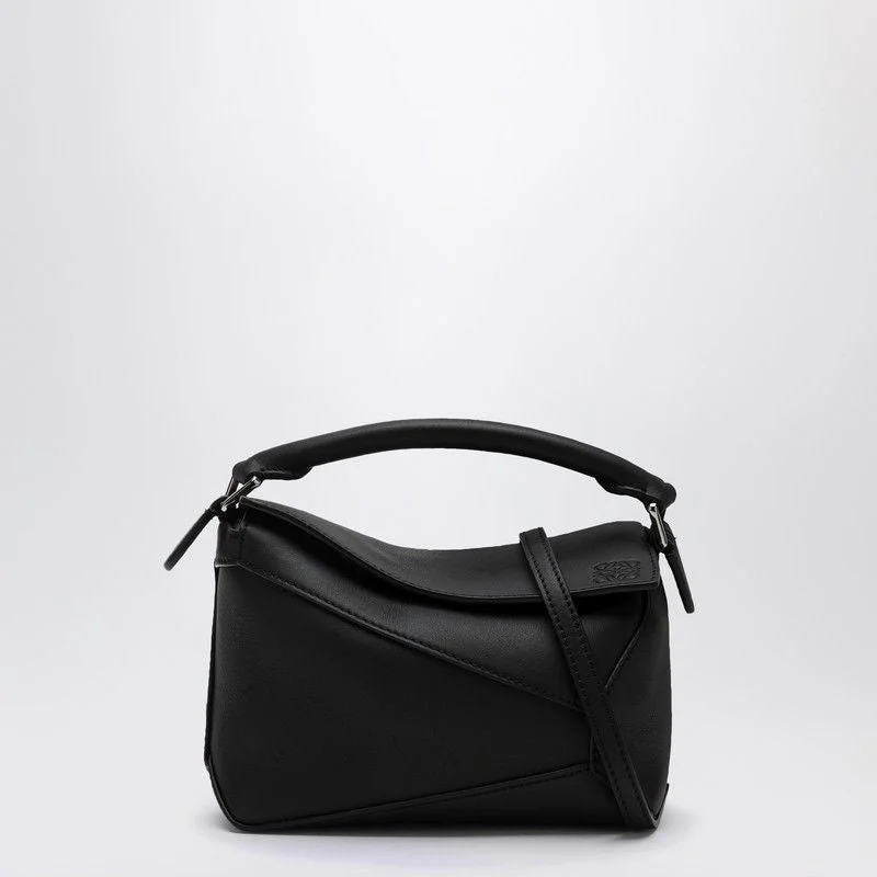 LOEWE Mini Calfskin Leather Shoulder Bag