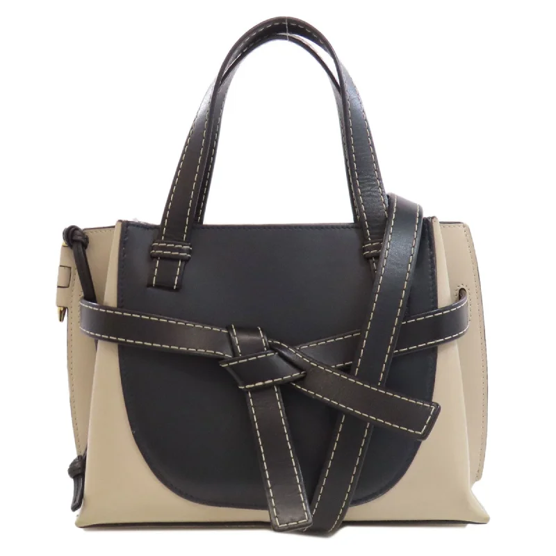 LOEWE GATE TOP HANDLE HANDBAG IN CALFSKIN FOR WOMEN