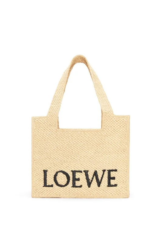 LOEWE Medium Natural Beige Tote Handbag for Women - SS24