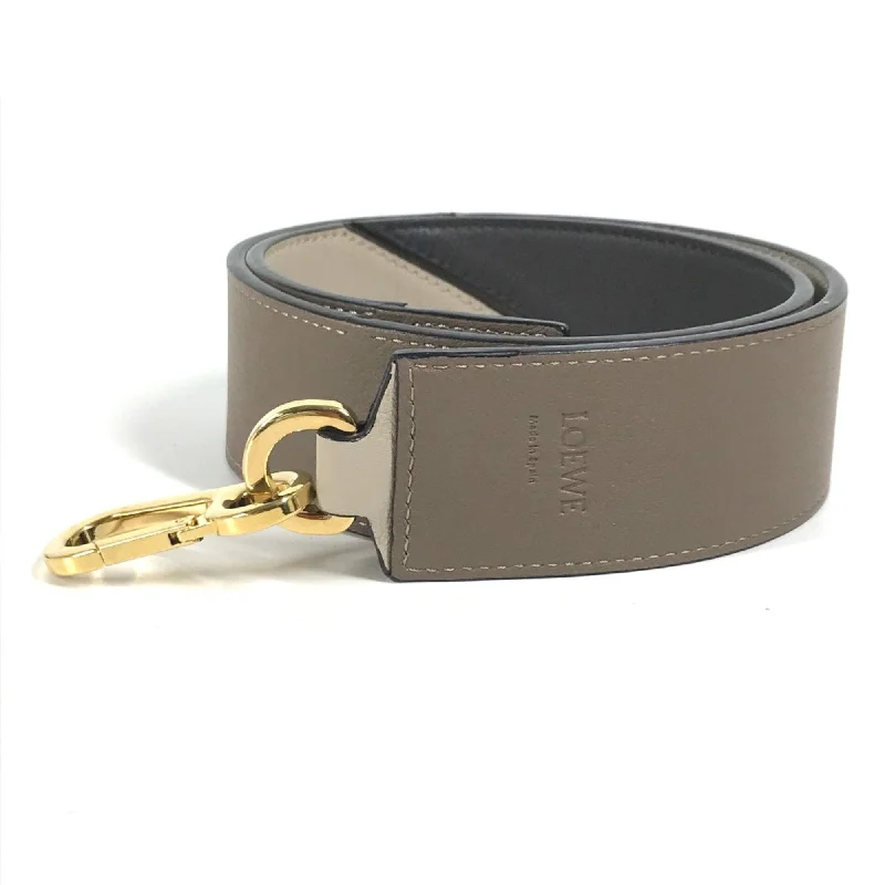 Loewe Shoulder strap gray Black