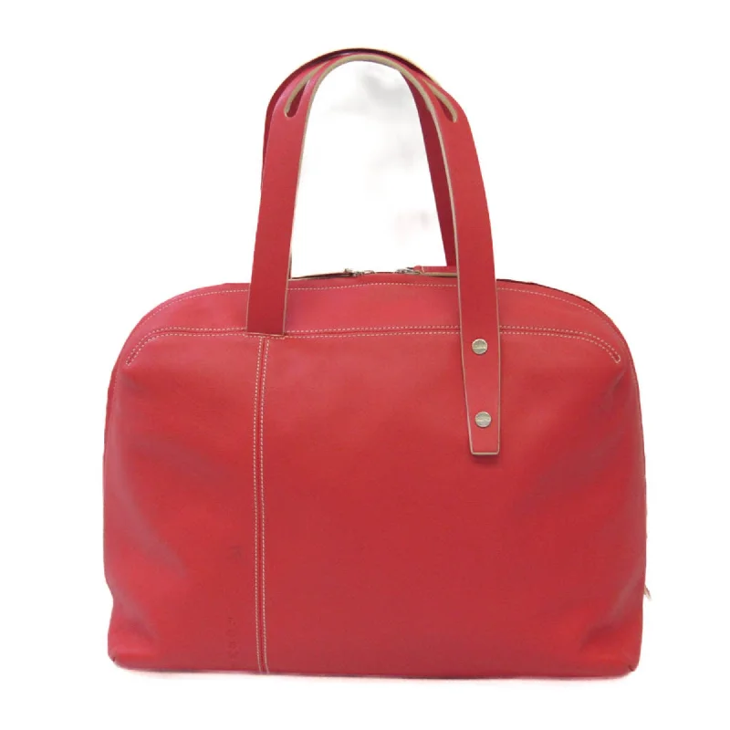 Loewe Women's Leather Handbag Coral Red