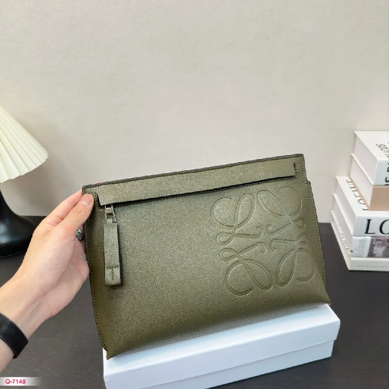 Loewe's new hand logo embossed handbag